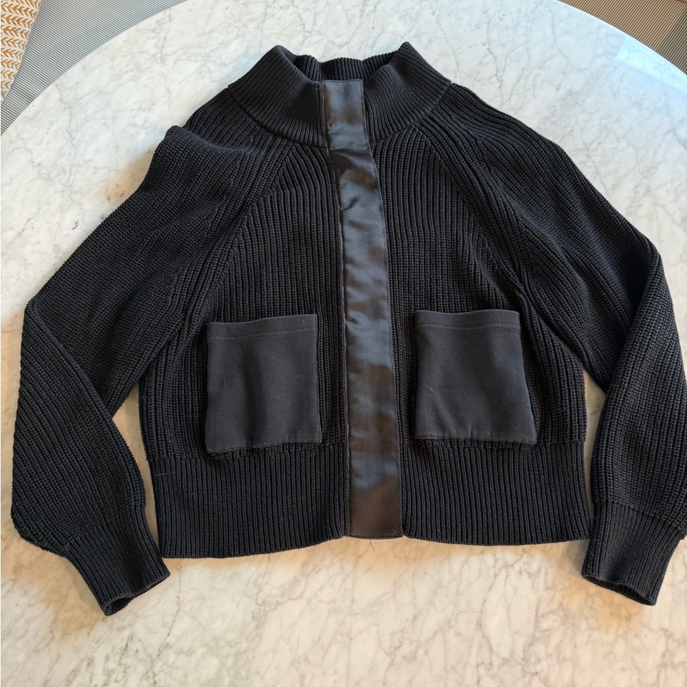 EUC Varley Knit Zip Up